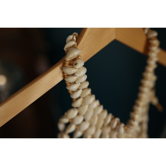 Ramy Brook NWT Viola Shell Bib Swim Cover-Up White Dress Size M - Picture 11 of 15